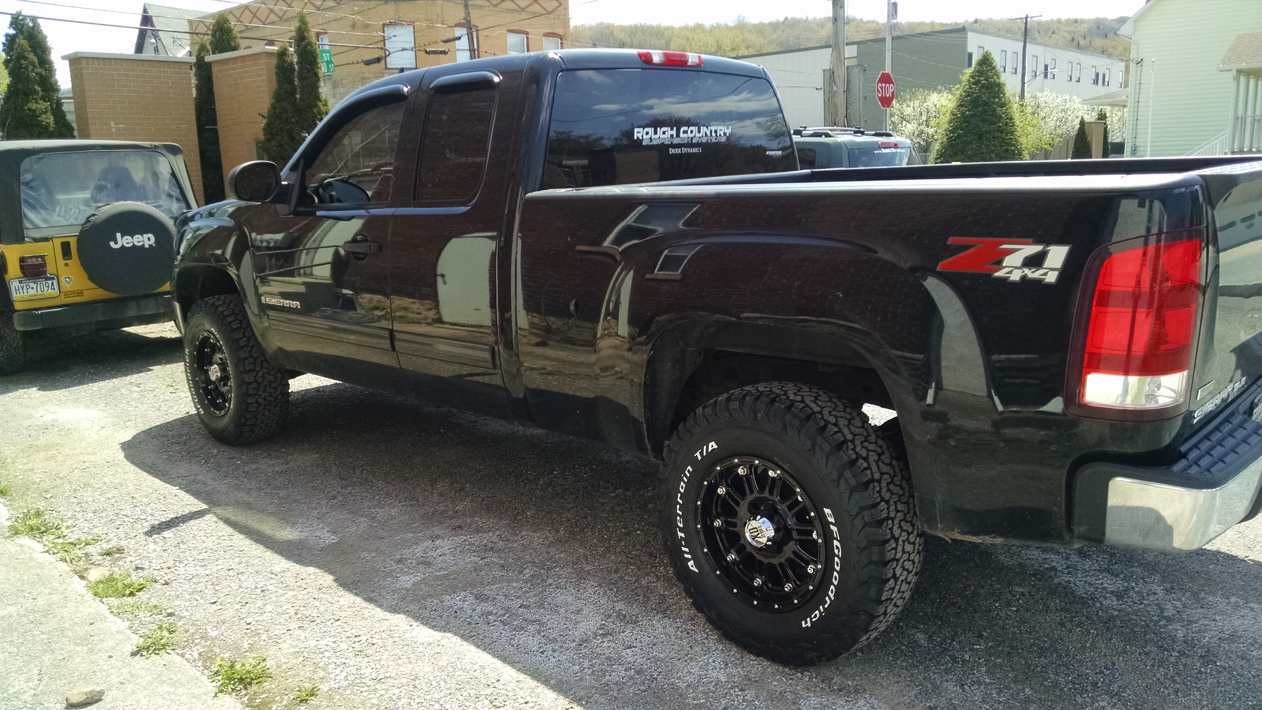 photo 1 Chevrolet Silverado 1500 custom wheels   17x9.0, ET -12, tire size X R17. x ET 