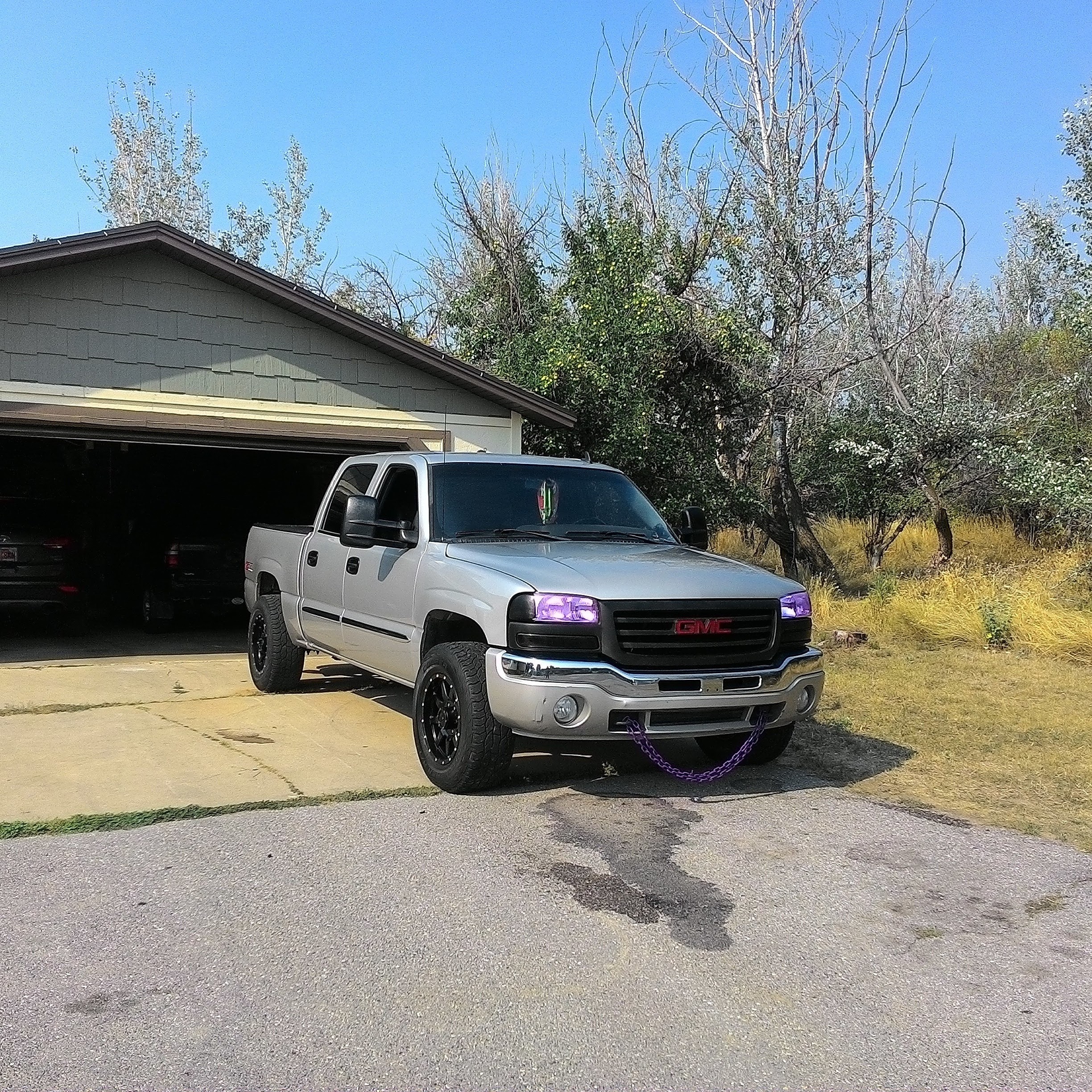 photo 4 GMC Sierra 1500 custom wheels   17x9.0, ET +10, tire size X R17. x ET 