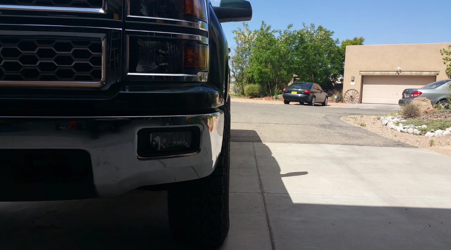 photo 1 Chevrolet Silverado 1500 custom wheels 17x8.5, ET 0, tire size 315/70 R17. x ET