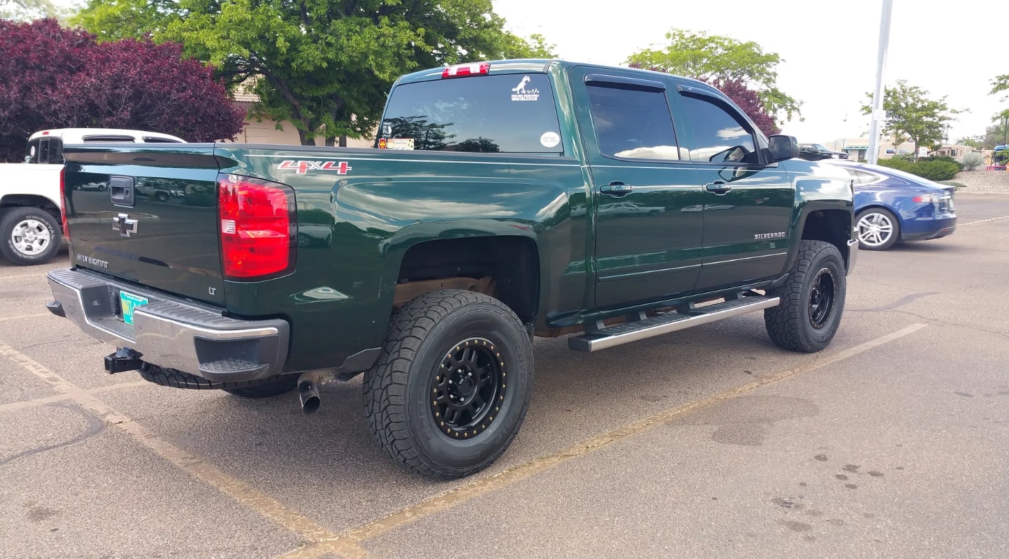 photo 5 Chevrolet Silverado 1500 custom wheels 17x8.5, ET 0, tire size 315/70 R17. x ET