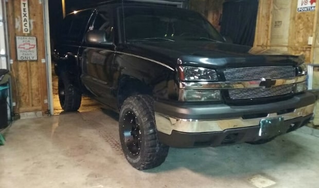 photo 1 Chevrolet Silverado 1500 custom wheels   17x9.0, ET 0, tire size 265/70 R17. x ET 