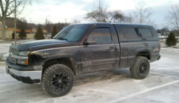 photo 3 Chevrolet Silverado 1500 custom wheels   17x9.0, ET 0, tire size 265/70 R17. x ET 