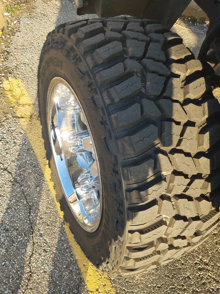 photo 2 GMC Sierra 1500 custom wheels   20x12.0, ET -44, tire size 35X13.5 R20. x ET