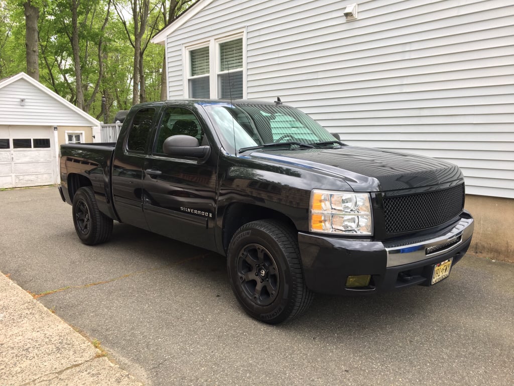 photo 1 Chevrolet Silverado 1500 custom wheels   17x9.0, ET +20, tire size 265/70 R17. x ET 