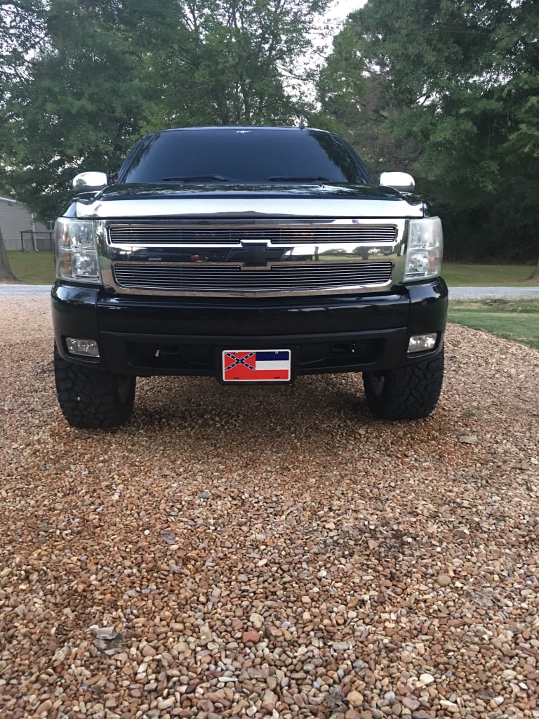 photo 2 Chevrolet Silverado 1500 custom wheels   20x10.0, ET -18, tire size 305/55 R20. x ET