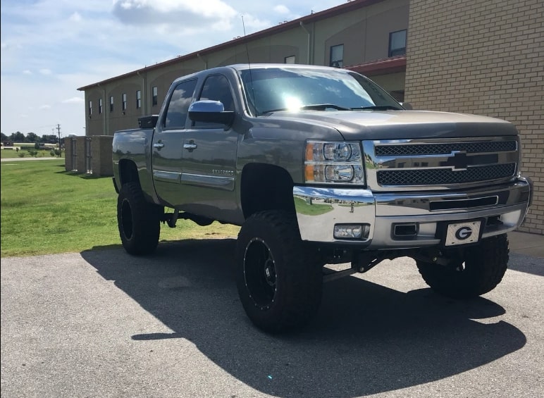 photo 1 Chevrolet Silverado 1500 custom wheels   20x10.0, ET -24, tire size X R20. x ET 