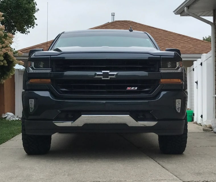 photo 3 Chevrolet Silverado 1500 custom wheels 17x8.5, ET 0, tire size 285/70 R17. x ET