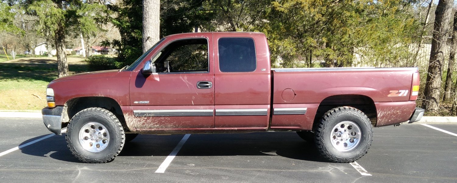 photo 3 Chevrolet Silverado 1500 custom wheels   16x8.0, ET -11, tire size 285/75 R16. x ET 