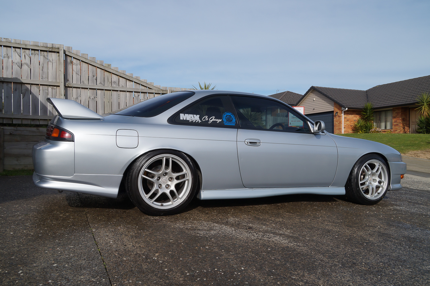 photo 2 Nissan S14 custom wheels Nissan R33 GTR OEM 17x9.0, ET +30, tire size 225/45 R17. x ET