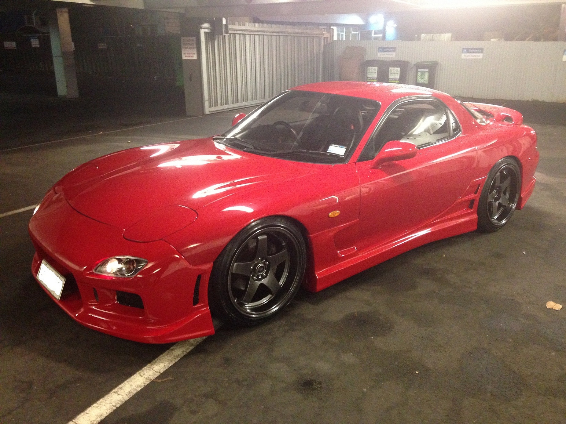 photo 2 Mazda RX-7 custom wheels ROTA GTR-D 18x9.5, ET +30, tire size 235/40 R18. 18x9.5 ET+15