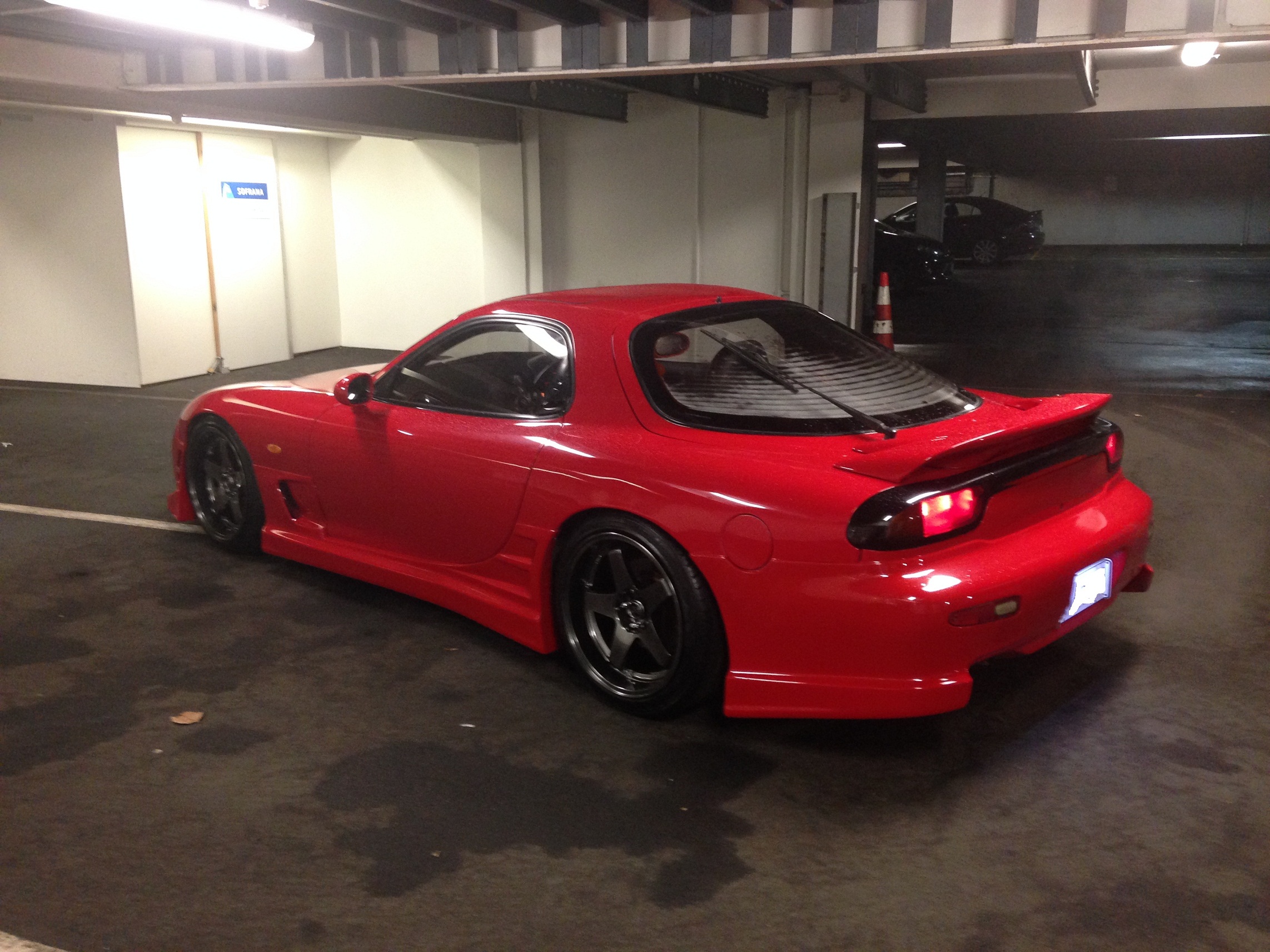 photo 4 Mazda RX-7 custom wheels ROTA GTR-D 18x9.5, ET +30, tire size 235/40 R18. 18x9.5 ET+15