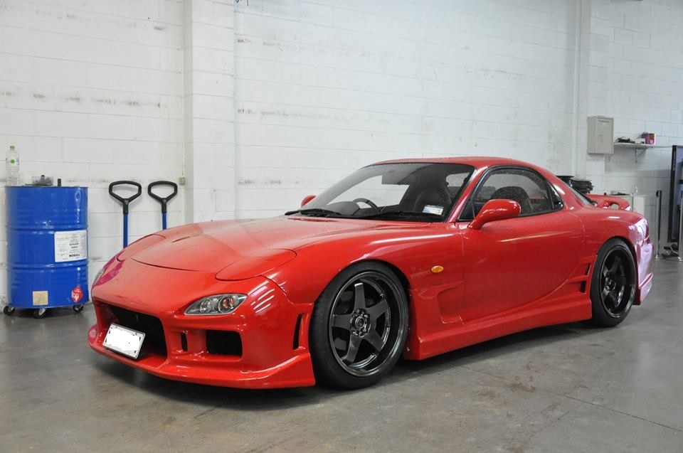 photo 5 Mazda RX-7 custom wheels ROTA GTR-D 18x9.5, ET +30, tire size 235/40 R18. 18x9.5 ET+15