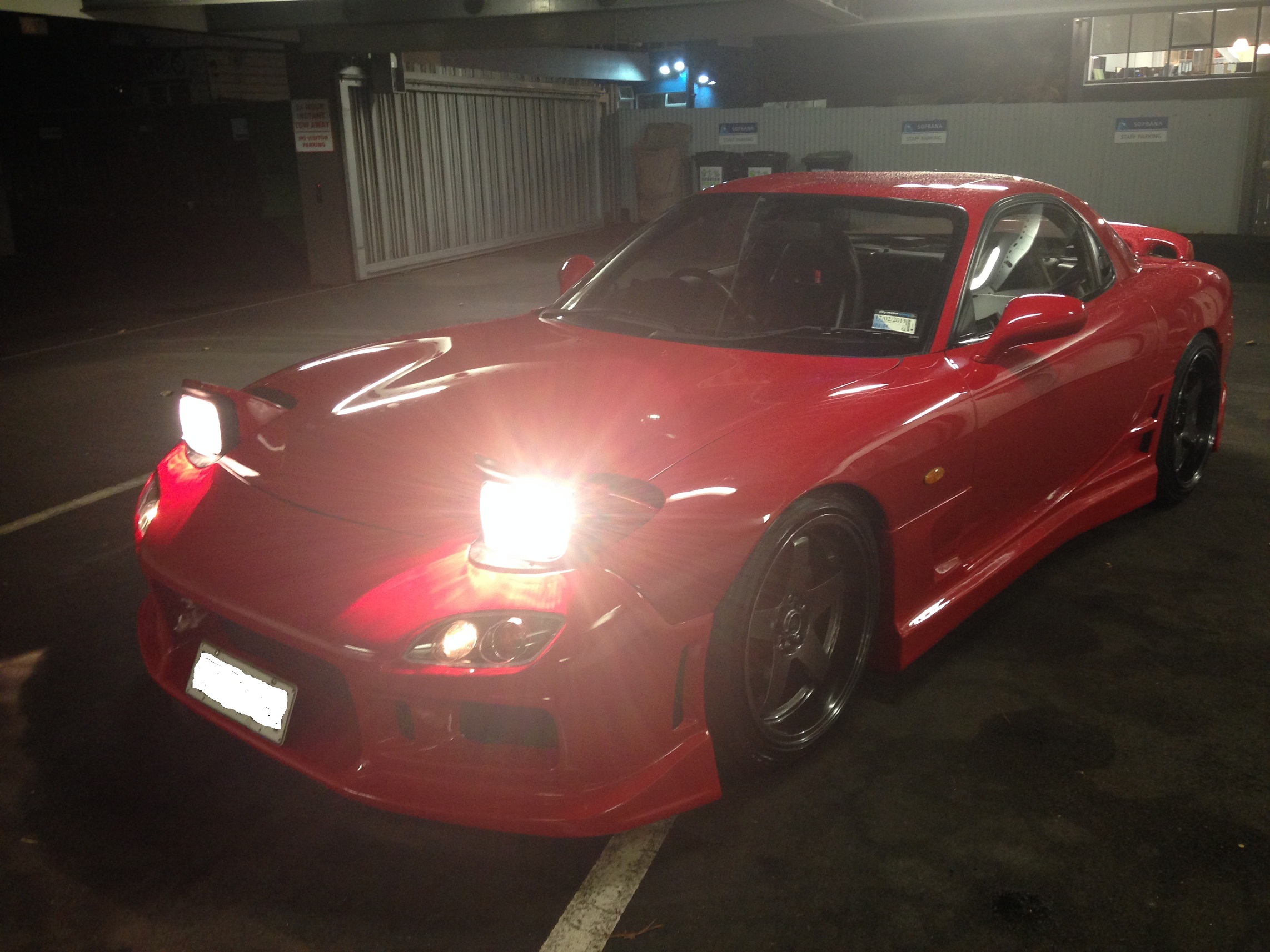 photo 7 Mazda RX-7 custom wheels ROTA GTR-D 18x9.5, ET +30, tire size 235/40 R18. 18x9.5 ET+15