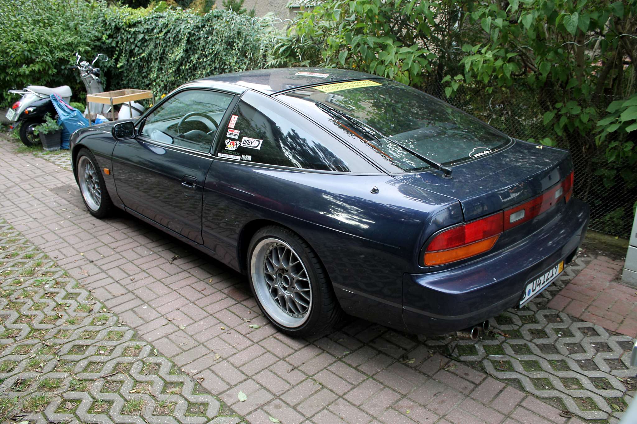 photo 2 Nissan S13 custom wheels Rays Engeneering VR-X10 17x8.0, ET +37, tire size 225/45 R17. 17x9.0 ET+37