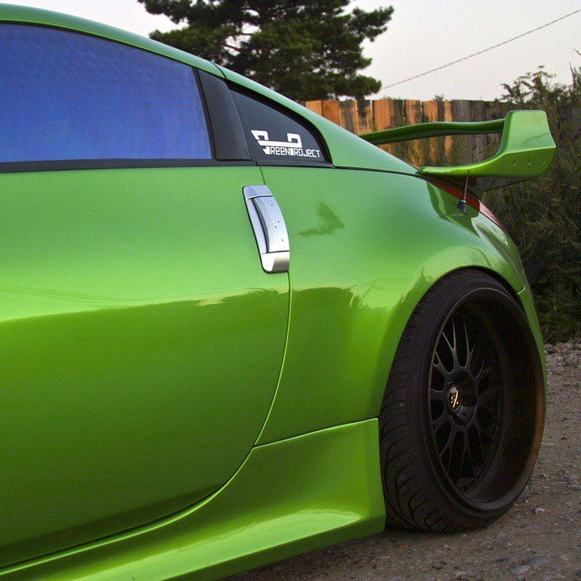 photo 2 Nissan 350Z custom wheels Work VS-XX 20x10.0, ET 0, tire size 235/35 R20. 20x12.0 ET-4 275/30 R20