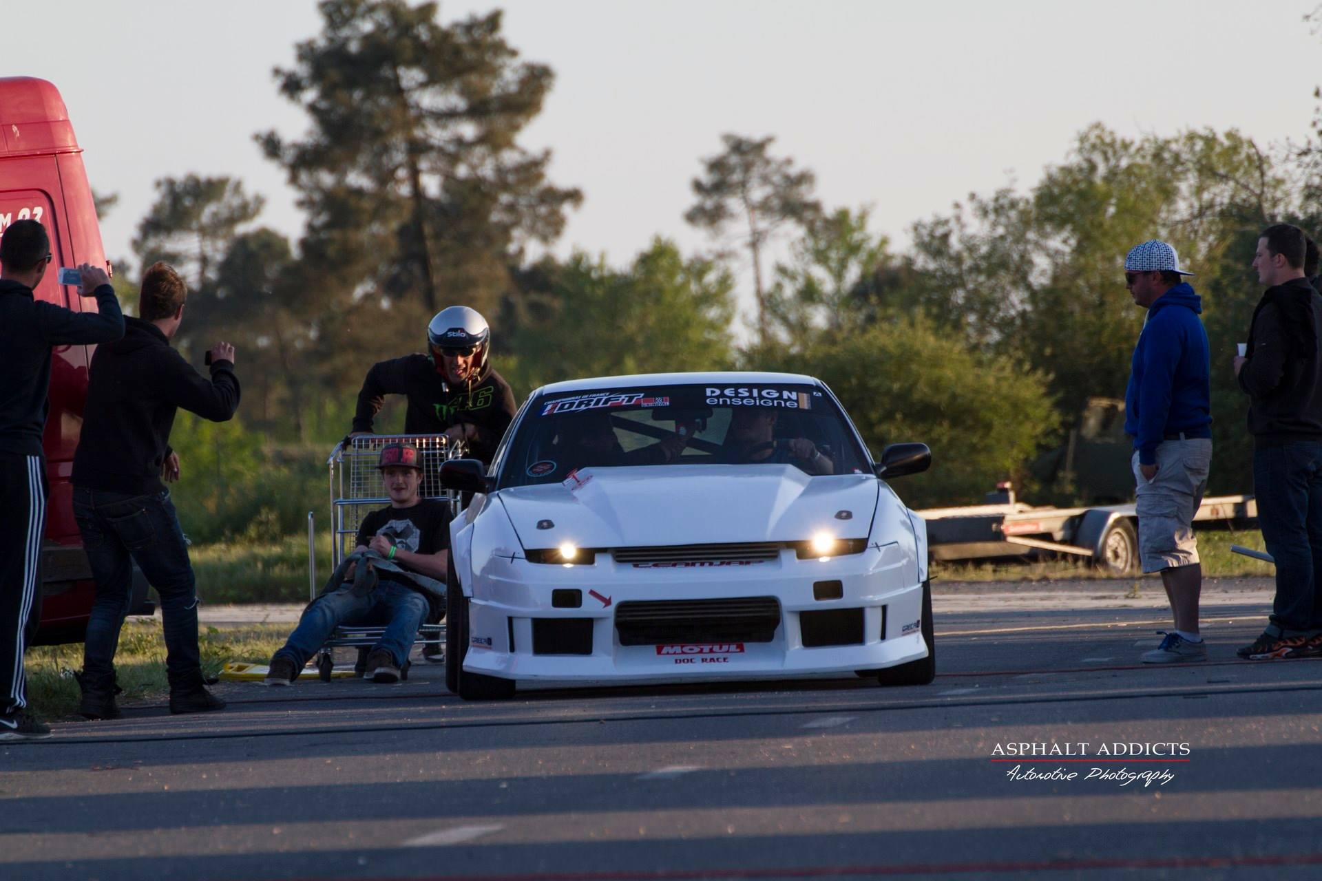 photo 4 Nissan S13 custom wheels rota RB-R 17x7.5, ET -16, tire size 215/40 R17. 17x9.0 ET-33 235/45 R17