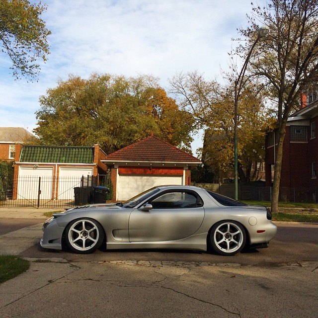 photo 3 Mazda RX-7 custom wheels Advan  RG II  18x10.0, ET +25, tire size 235/40 R18. 18x10.0 ET+25 255/35 R18