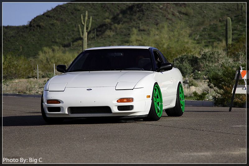 photo 5 Nissan S13 custom wheels Rays Engineering Volk Racing TE37 18x9.5, ET +12, tire size 225/35 R18. 18x10.5 ET+15 235/40 R18