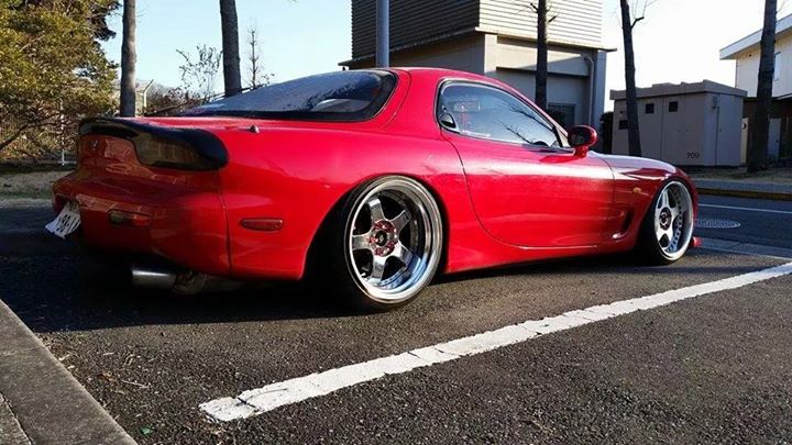 photo 1 Mazda RX-7 custom wheels SSR Koenig 18x10.5, ET +28, tire size X R18. 18x10.0 ET+11