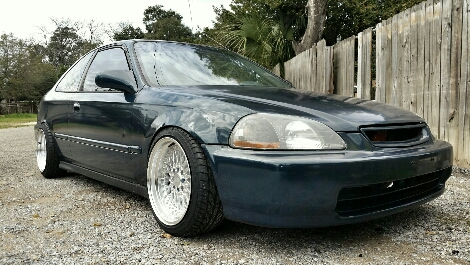 photo 1 Honda Civic custom wheels XXR 536 16x8.0, ET 0, tire size 195/45 R16. x ET 195/45 R