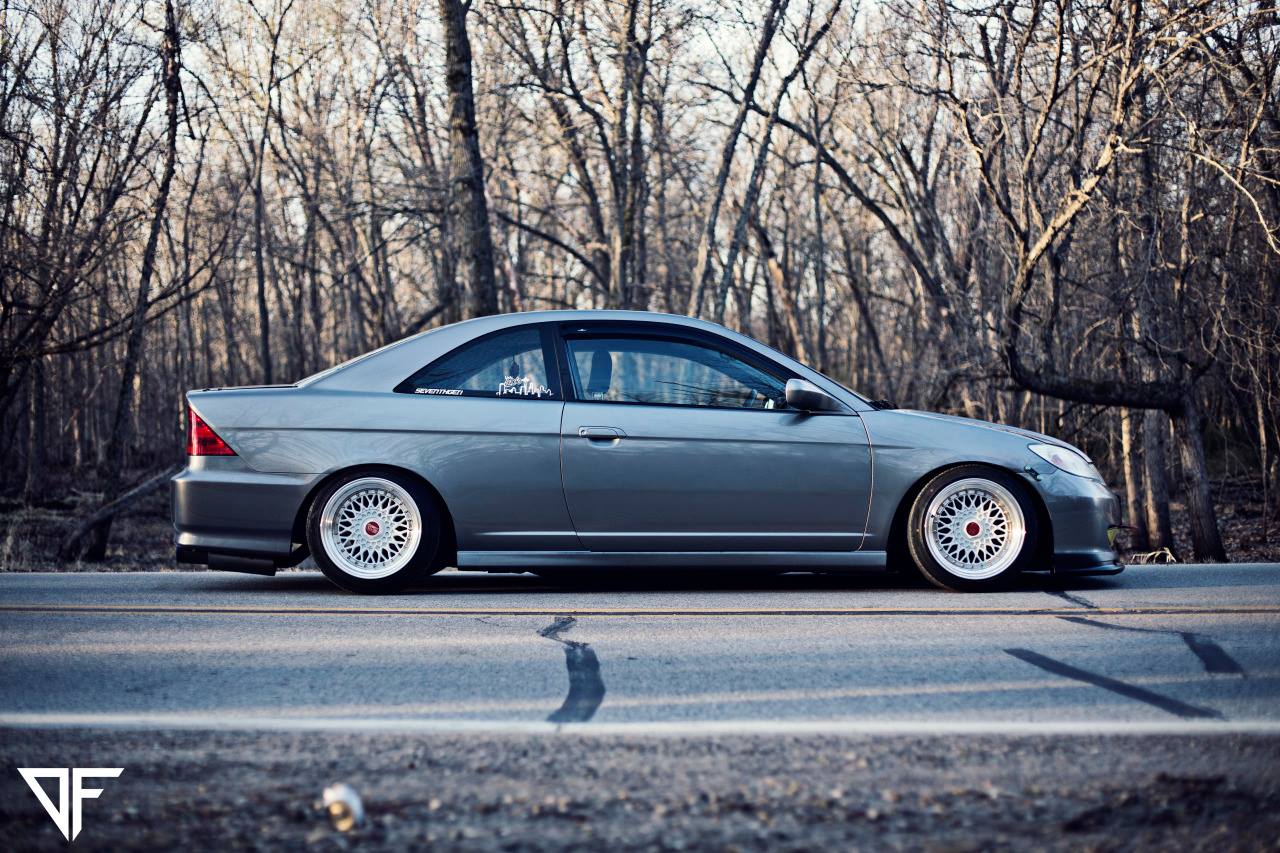 photo 3 Honda Civic custom wheels esm 002r 16x9.0, ET +15, tire size 205/45 R16. 16x9.0 ET+15