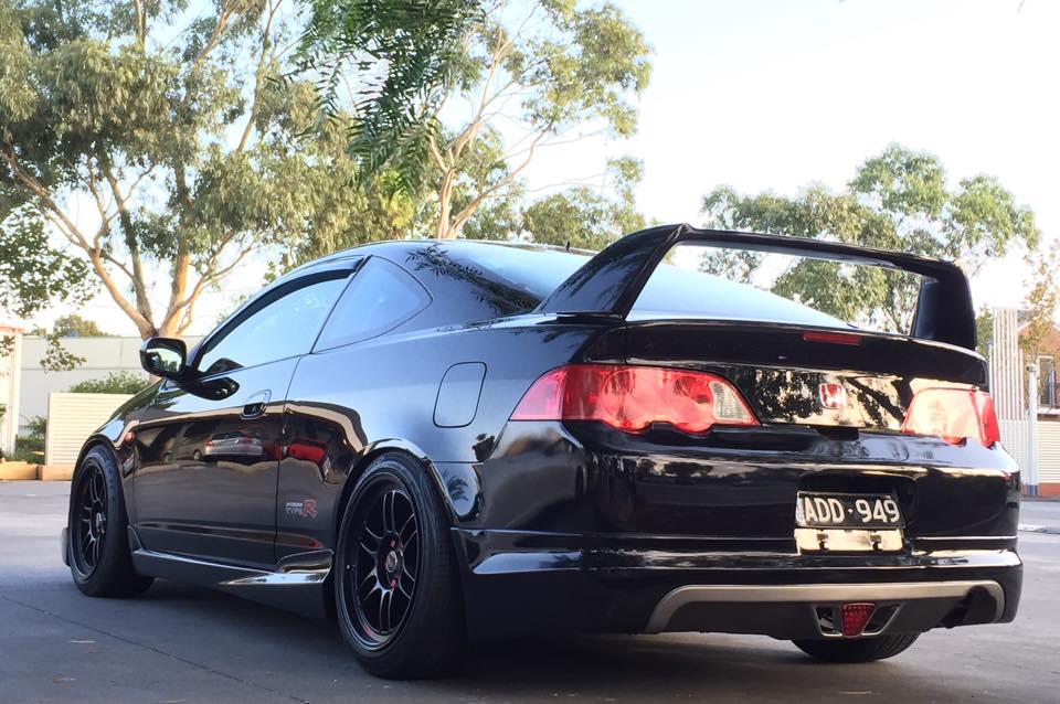 photo 1 Acura RSX custom wheels Enkei RPF1 17x9.0, ET +22, tire size 215/45 R17. x ET