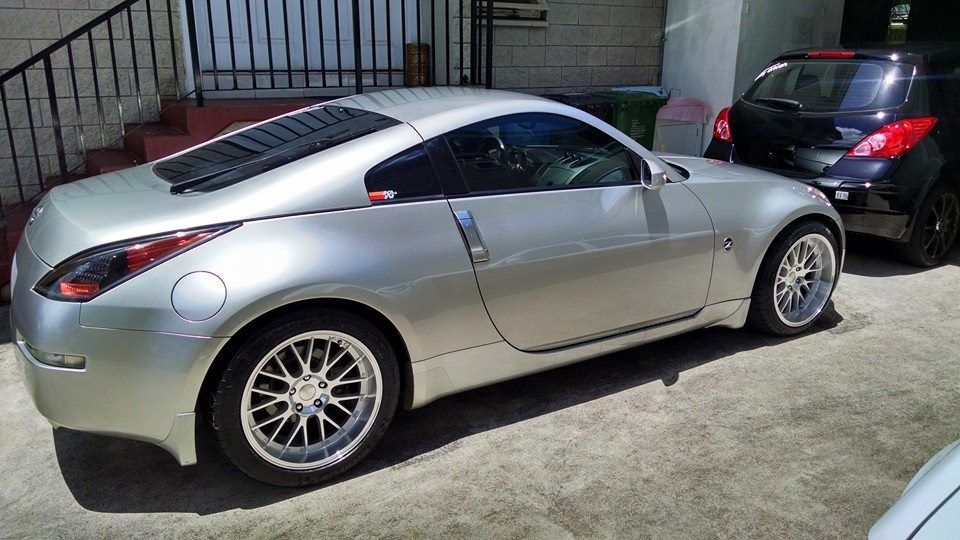 photo 3 Nissan 350Z custom wheels Square Wheels G6 18x9.5, ET +12, tire size 245/40 R18. x ET 275/40 R