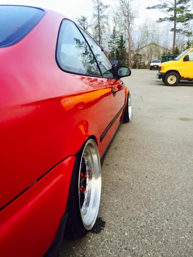 photo 1 Honda Civic custom wheels XXR 002 16x8.0, ET 0, tire size 165/40 R16. x ET