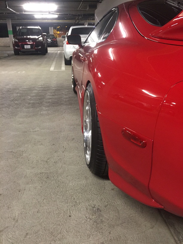 photo 2 Toyota Supra custom wheels Blitz Technospeed Z1 19x9.5, ET +17, tire size 235/35 R19. 19x11.0 ET+20 275/35 R19