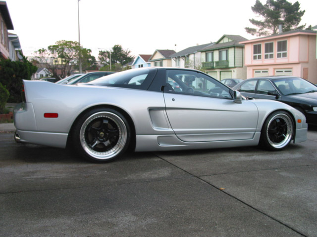 photo 2 Acura NSX custom wheels Work Wheels  Meister S1 18x8.0, ET +31, tire size 225/35 R18. 19x10.5 ET+41 275/30 R19