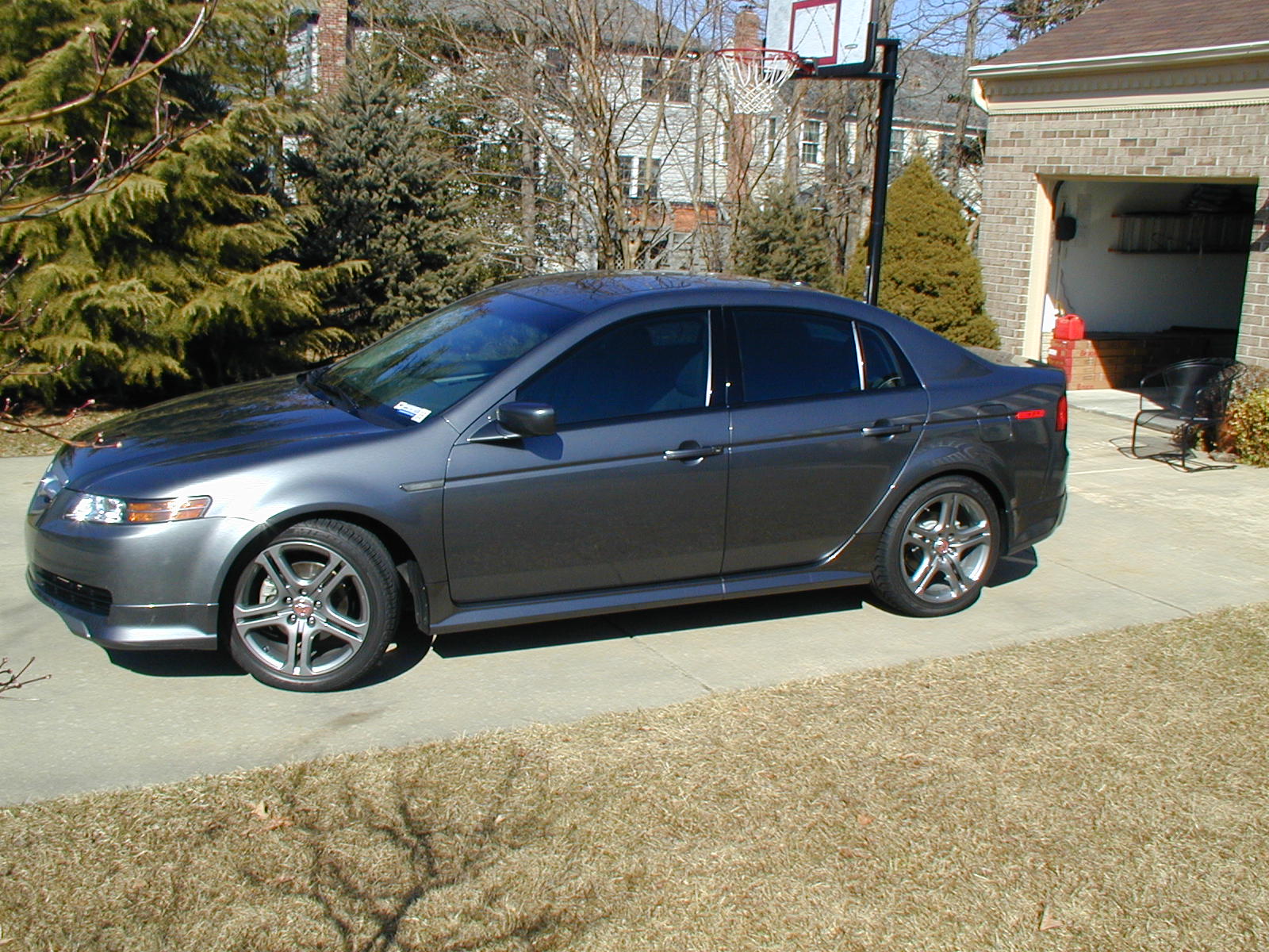 photo 1 Acura TL custom wheels OEM Enkei  18x8.5, ET +45, tire size 245/40 R18. x ET 