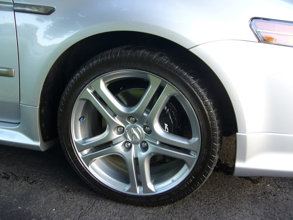 photo 1 Acura TL custom wheels Acura ASpec 18x8.0, ET +45, tire size 235/40 R18. x ET 