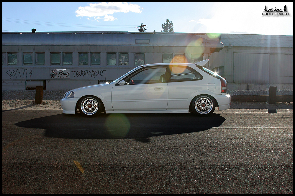 photo 1 Honda Civic custom wheels BBS RM 15x8.0, ET +13, tire size 195/45 R15. x ET
