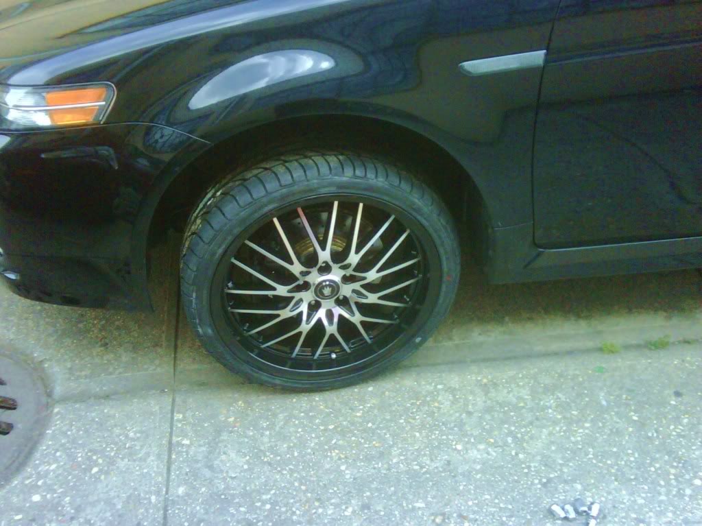 photo 2 Acura TL custom wheels KONIG LACE 19x8.0, ET +35, tire size 235/35 R19. x ET