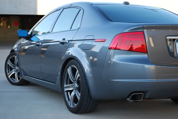 photo 1 Acura TL custom wheels RonJon Rev Graphite 18x8.0, ET +32, tire size 245/40 R18. x ET