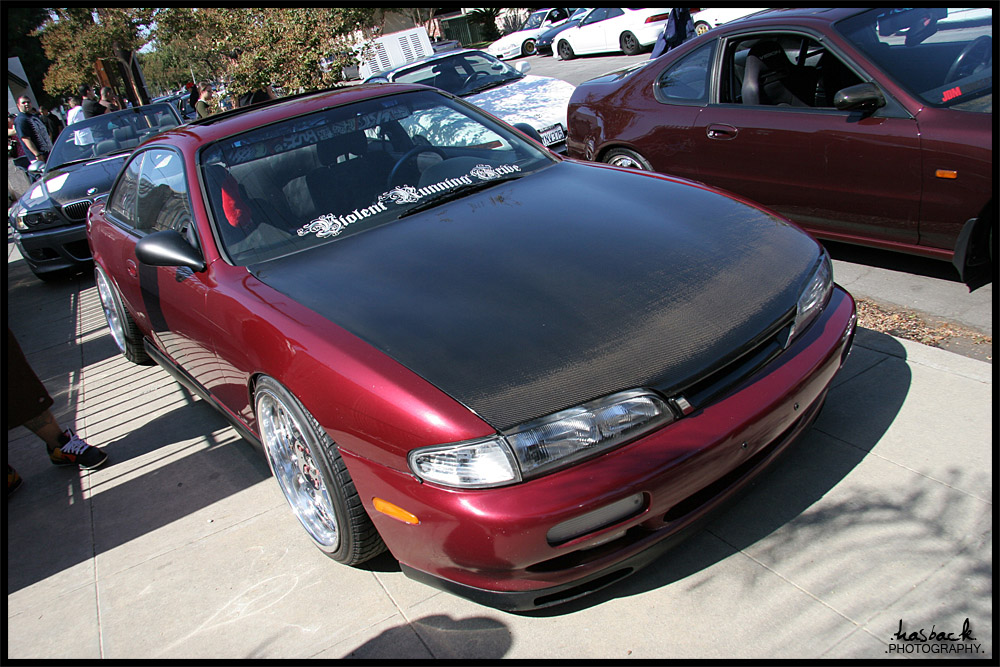 photo 2 Nissan S14 custom wheels Weds Kranze Cerberus 18x9.5, ET -5, tire size 225/40 R18. 18x10.5 ET+12 235/40 R18