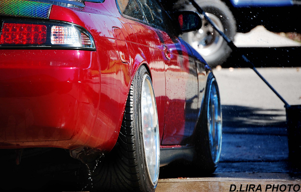 photo 3 Nissan S14 custom wheels Weds Kranze Cerberus 18x9.5, ET -5, tire size 225/40 R18. 18x10.5 ET+12 235/40 R18