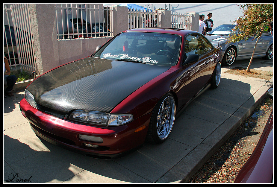 photo 4 Nissan S14 custom wheels Weds Kranze Cerberus 18x9.5, ET -5, tire size 225/40 R18. 18x10.5 ET+12 235/40 R18