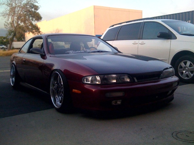photo 6 Nissan S14 custom wheels Weds Kranze Cerberus 18x9.5, ET -5, tire size 225/40 R18. 18x10.5 ET+12 235/40 R18