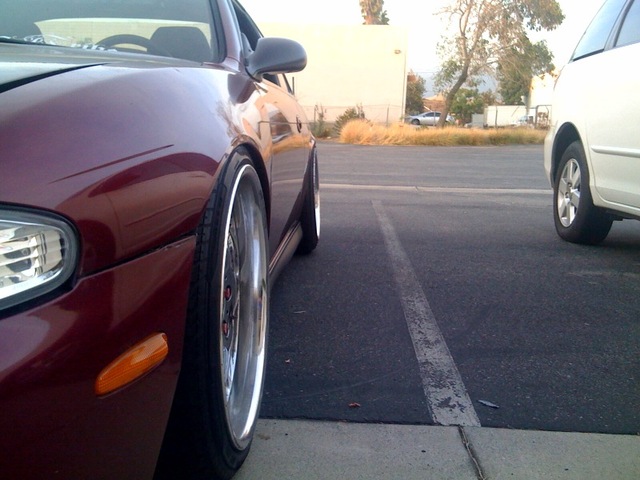 photo 7 Nissan S14 custom wheels Weds Kranze Cerberus 18x9.5, ET -5, tire size 225/40 R18. 18x10.5 ET+12 235/40 R18