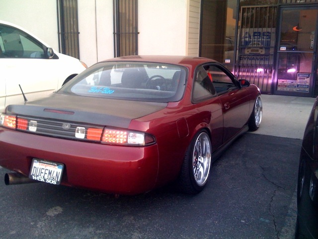 photo 8 Nissan S14 custom wheels Weds Kranze Cerberus 18x9.5, ET -5, tire size 225/40 R18. 18x10.5 ET+12 235/40 R18