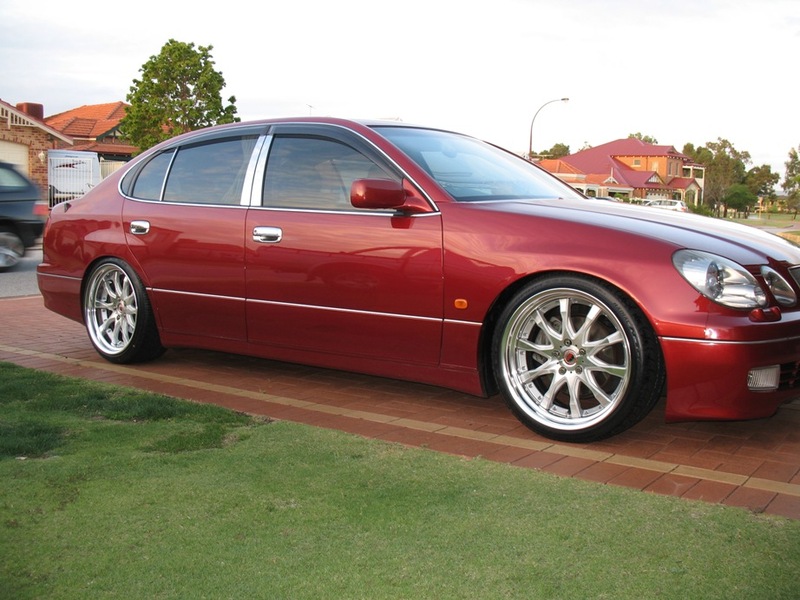photo 2 Lexus GS 400 custom wheels Work Wheels Varianza Schwert SC2 19x9.0, ET +27, tire size 235/35 R19. 19x10.0 ET+24 245/35 R19