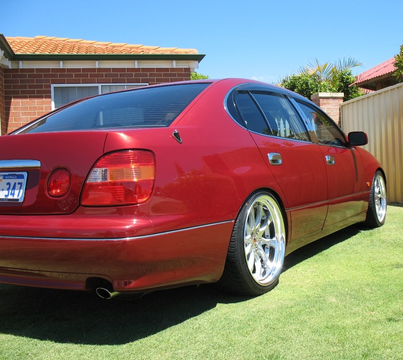 photo 3 Lexus GS 400 custom wheels Work Wheels Varianza Schwert SC2 19x9.0, ET +27, tire size 235/35 R19. 19x10.0 ET+24 245/35 R19