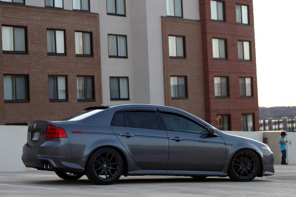 photo 2 Acura TL custom wheels WORK CR-Kai 18x8.5, ET +38, tire size 225/40 R18. 18x9.5 ET 235/40 R18