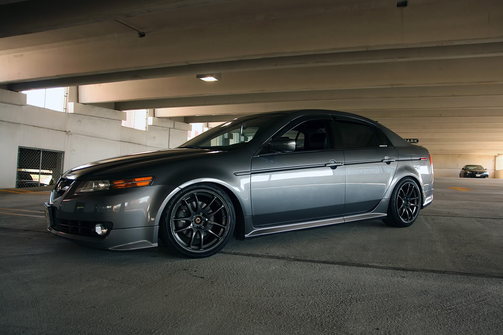 photo 1 Acura TL custom wheels WORK CR-Kai 18x8.5, ET +38, tire size 225/40 R18. 18x9.5 ET 235/40 R18