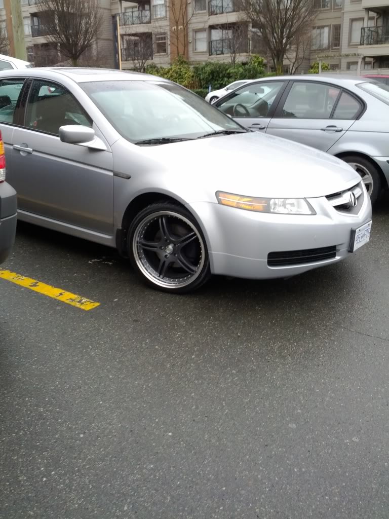 photo 5 Acura TL custom wheels ADR Battle Exe Gun 19x8.5, ET +45, tire size 235/35 R19. x ET