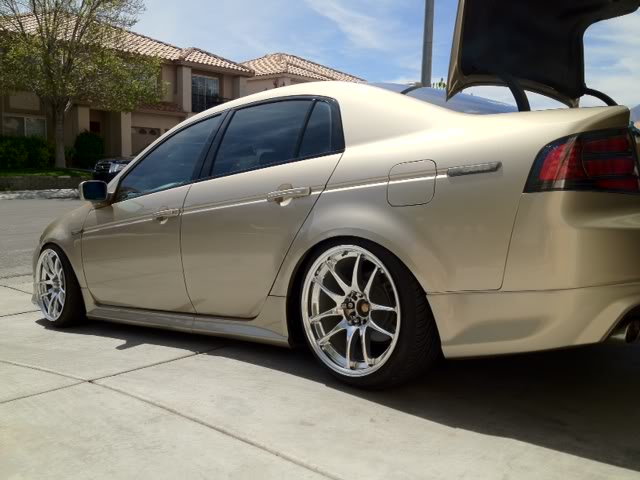 photo 2 Acura TL custom wheels Work  Emotion Cr-Kai 18x9.5, ET +12, tire size 215/40 R18. 18x9.5 ET+9