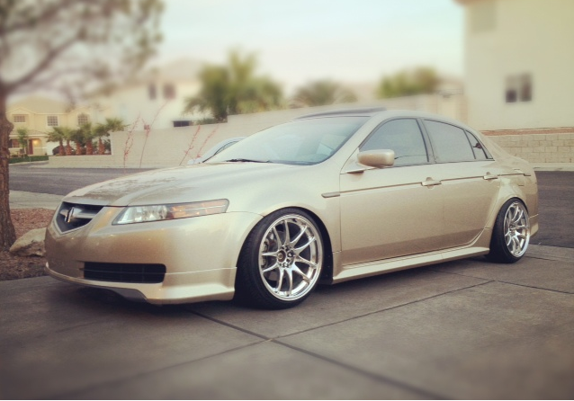 photo 1 Acura TL custom wheels Enkei RPF-1 SBC 18x9.5, ET +15, tire size 215/40 R18. 18x9.5 ET+12