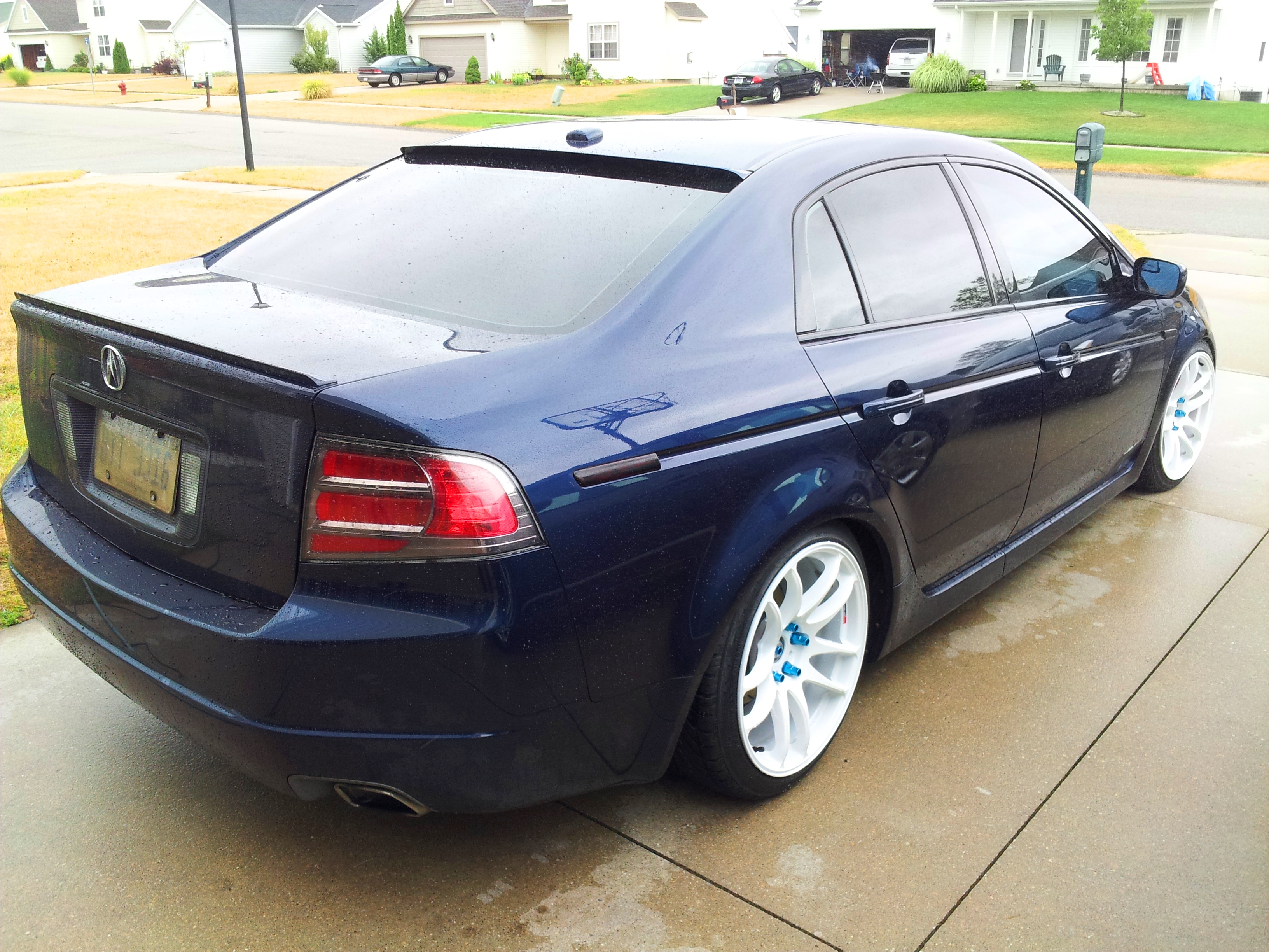 photo 1 Acura TL custom wheels Work Emotion Cr-Ultimate (Kiwami) 18x9.5, ET +30, tire size 225/40 R18. x ET