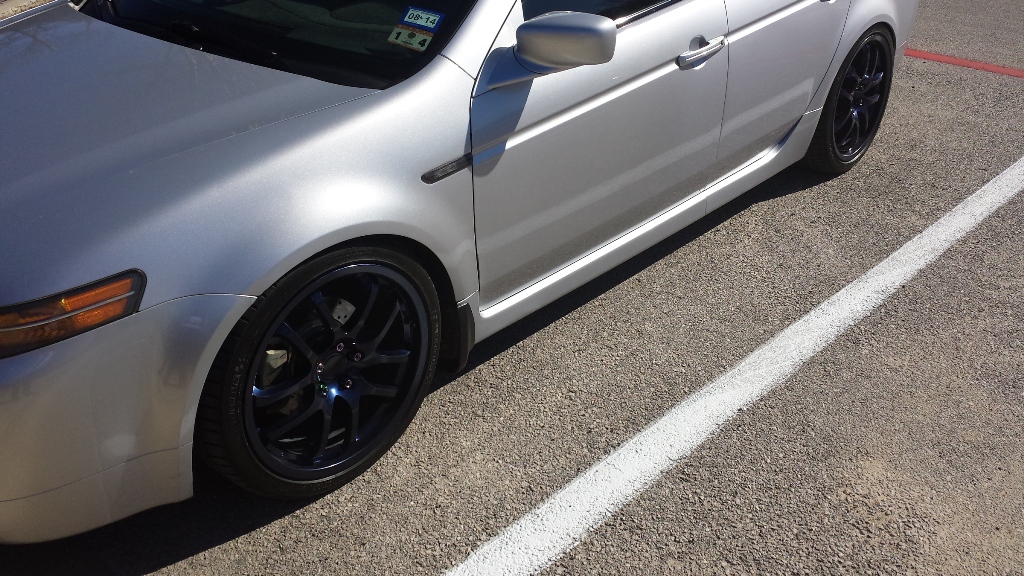 photo 3 Acura TL custom wheels Rays G35 Stocks 19x8.5, ET +33, tire size 245/35 R19. x ET 